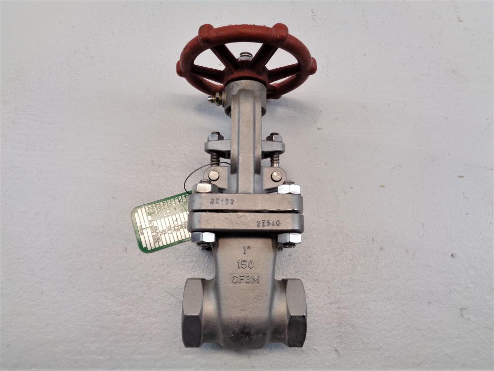 Ladish 1" 150# CF3M Socket-Weld Gate Valve 8274-1061-TT03-A10B